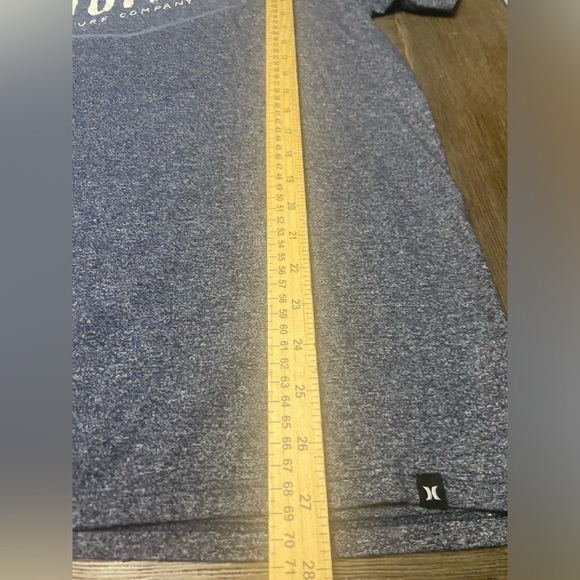 Hurley Men's Varsity Script Tee T-Shirt Gray Size Large - Picture 5 of 5